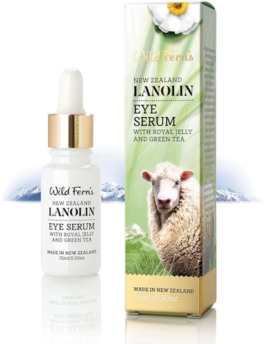 Wild Ferns Lanolin Eye Serum with Royal Jelly and Green Tea