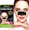 SHILLS Blackhead Remover, Charcoal Nose Strips, Charcoal Blackhead Remover Pore Strip, Charcoal Nose Strips, Oil Control Charcoal Strip, Peel Off Strips (6 Count)