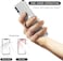 iRing Original, Made in Korea, Phone Ring Holder, Cell Phone Grip Stand, Compatible with iPhone, Galaxy, and Other Smartphones (White)