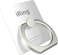iRing Original, Made in Korea, Phone Ring Holder, Cell Phone Grip Stand, Compatible with iPhone, Galaxy, and Other Smartphones (White)