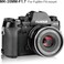 Meike 35mm f1.7 Large Aperture Manual Focus APSC Lens Compatible with Fujifilm X Mount Mirrorless Camera X-T3 X-H1 X-Pro2 X-E3 X-T1 X-T2 X-T4 X-T5 X-T10 X-T20 X-T200 X-A2 X-E2 X-E1 X30 X70 X-A1 XPro1