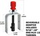 Powerbuilt Steering Wheel Lock Plate Remover - 648466, Red