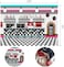 MTMETY 10x7ft 50s Retro Rock N Roll Diner Party Backdrop Sock Hop Dance Cosplay Prom Photography Background Classic 1950s Baby Adult Birthday Wedding Banner Photo Booth LSME1106