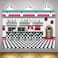 MTMETY 10x7ft 50s Retro Rock N Roll Diner Party Backdrop Sock Hop Dance Cosplay Prom Photography Background Classic 1950s Baby Adult Birthday Wedding Banner Photo Booth LSME1106
