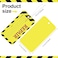 Amyhill 120 Pack Repair Tags Yellow Maintenance Required Tags with Wire Production Quality Control Tags with 8 Inch Attached Cotton String, 2.6 x 5.3 Inch
