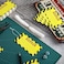 Amyhill 120 Pack Repair Tags Yellow Maintenance Required Tags with Wire Production Quality Control Tags with 8 Inch Attached Cotton String, 2.6 x 5.3 Inch