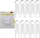 Good Hair Days Hair Pins - Plastic, U-shaped Magic Grip Hairpins, Strong Durable Pins For Fine, Thick &amp; Long Hair, Hair Styling Accessories, Set of 10 (Crystal)