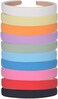 LifeDawn Padded Headbands for Women,10 Pcs Puffy Sponge Headbands Vintage Wide Headband for Women Bandana Hair Accessories for Women