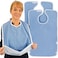 Vive Adult Bibs Waterproof Apron Set For For Eating With Adjustable Strap Washable Reusable Large Terry Cloth For Elderly Seniors And Disabled Extra Long Clothing Protector One Size Multi