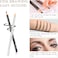 LSxia Waterproof Eye-Brows Pen-cil Set, Pull Cord Peel-off Eyebrow Pencil Microblading Eyebrow Pen Supplies Kit, White Eye-Liner Pencil and Eyebrows Tool Tattoo Makeup For Marking (5+1 Black)