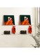 Acrylic Floating Wall Shelf, 4 Pack 16.5 Inch Invisible Storage Rack, Modern Picture Ledge Display Shelf, Wall Mounted Bookshelf For Kids Room, Clear Bathroom Organizer