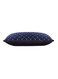 Hotel-Style Velvet Feather Pillow Medium Soft Neck &amp; Bed Pillow (750g, Starry Navy Design)