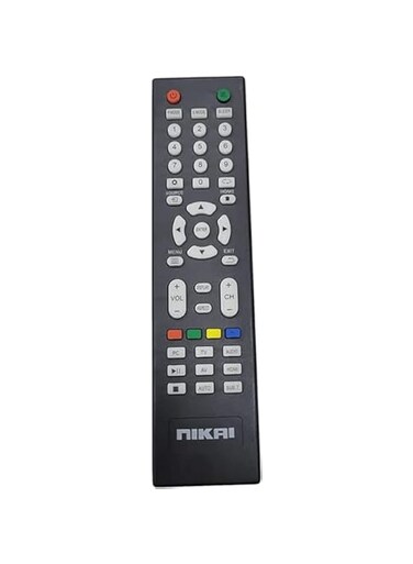 New Replacement Remote Control, Remote Control Fit, Universal Remote Control Compatible with NIKAI TV (TYPE 1)
