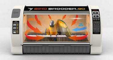 Rcom Bird Brooder MX-BL500N - 90cm Large, Intensive care unit for Birds, Newborn Chick or Small Sick Chick, Made in Korea