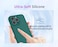 Case for Xiaomi 17 PRO Liquid Gel Rubber Bumper Case with Soft Microfiber Lining Cushion Slim Shockproof Protective with Camera Protection Cover for Xiaomi 17 pro (Green)