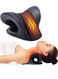 Baby COOLBABY Neck Stretcher Cervical Traction Device Neck Hunchback Corrector With Graphene Heating Relaxation For Neck Pain Relief And Muscle Relaxation (Black)