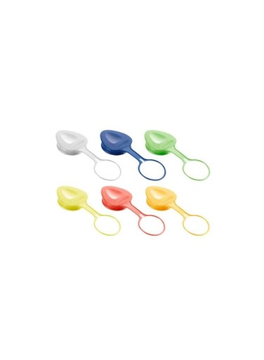 Plastic Bottle Stopper 6 Pcs Presto Assorted 16.1 X 11 2.1 Cm