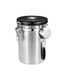 Liying Airtight Stainless Steel Container with Date Tracker and Scoop for Grounds Coffee, Beans, Flour, Cereal, Sugar (1.2L)