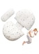 Pregnancy Pillow for Pregnant Women,Soft Pregnancy Body Pillow,Support for Back, Hips, Legs,Maternity Pillow with Detachable and Adjustable Pillow Cover White