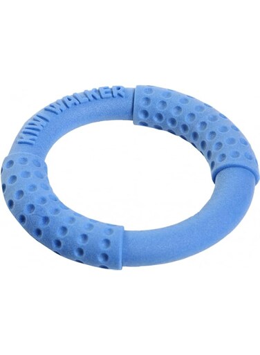 KIWI WALKER Let&lsquo;s play! RING Dog Toy - BLUE/18CM