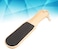 Double-Sided Wood Foot Rasp Dead Skin Callus Remover Foot File Exfoliating Brush Wooden Handle Pedicure Scrubber