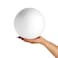 7.5 Inch Large White Foam Balls - Perfect for Crafts, Science Projects, and Flower Centrepieces (1-Pack)