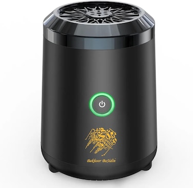 Crony Bakhoor Big Teacup Bukhoor Dukhoon Portable Incense Burner-Brown