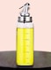 ML Glass Oil Dispenser Bottle with Measurement Scale, Leak-Proof Stainless Steel Nozzle, Cooking Oil and Vinegar Pourer, Durable Kitchen Oil Container, Easy Pour Bottle for Home and Professional Use, Transparent Design for Accurate Liquid Storage and Pouring