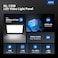 NEEWER BASICS 9" LED Light Panel, 3200-5600K Edge Lit Dimmable Camera Soft Key Lighting with Desk Tripod Stand, CRI95+ 800Lux 4000mAh Rechargeable for Photography Video Recording Streaming, NL-120B