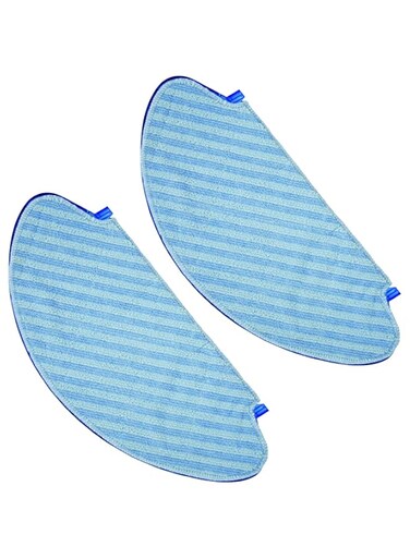 Tefal Microfibre pads x 2, for robot vacuum cleaners, ZR740001