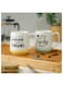 HOME Danube Essential 2 Piece New Bone China Mug Set Blue 535Ml L 8.8 x W 7.4 x H 10.7 Cm