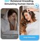Scalp Massager Rechargeable Head Massager Scalp Stress Relax, 5 in 1 Waterproof Handheld Hair Scratcher with 8 Removable Massage Claws Cat Massager Gift