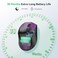 TECKNET Wireless Mouse, 2.4G USB Computer Mouse with 6-Level Adjustable 4800 DPI, 30 Months Battery, Ergonomic Grips, 6 Buttons Portable for PC, Chromebook, Mac - Purple