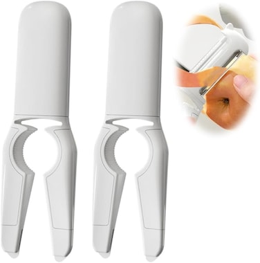 Multifunctional Vegetable Peeler with Bottle Opener, Peelers with Shred Cutting &amp; Peeling Function, Potato Apple Peelers for Kitchen, 2 in 1 Blade Spin Design Peeler