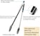 Grill Tongs, 16" Long BBQ Tongs, Premium Stainless Steel Locking Tongs Metal Tongs with Non-slip Handle for Outdoor Grill, BBQ/Barbecue, Cooking