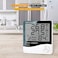 HTC-2 Digital Thermometer Hygrometer Indoor Outdoor Temperature Monitor with Humidity Meter, LCD Display, Clock &amp; External Sensor