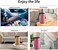 AUTO FAMILY Waterless Dual Oil Diffuser for Car, Waterless Diffusers for Essential Oils with Timer &amp; No Leakage Tech, Cordless Aromatherapy Essential Oil Diffuser Battery Operated for Car