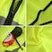 AUTO FAMILY High Visibility Safety Vests with Reflective Strips XXL&ndash; ANSI Compliant Workwear for Construction, Cycling &amp; Roadside Assistance (Net - Green - 15Pcs)