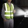 AUTO FAMILY High Visibility Safety Vests with Reflective Strips XXL&ndash; ANSI Compliant Workwear for Construction, Cycling &amp; Roadside Assistance (Net - Orange- 15Pcs)