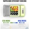 AUTO FAMILY Electric Car Refrigerator, Cooler Box 9L &ndash; 12V/24V Portable Cooler &amp; Freezer for Outdoor Adventures (9L)