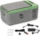 AUTO FAMILY Electric Car Refrigerator, Cooler Box 16.4L &ndash; 12V/24V Portable Cooler &amp; Freezer for Outdoor Adventures (16.4L)