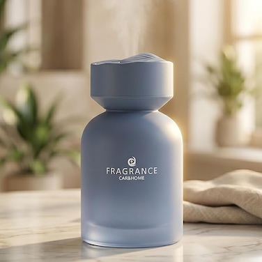 AUTO FAMILY Luxury Car Air Freshener Diffuser   Long-Lasting Auto Fragrance Spray for a Fresh, Elegant Drive (AF4- Blue, Blue - Infinit)