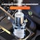 AUTO FAMILY Luxury Car Air Freshener Diffuser   Long-Lasting Auto Fragrance Spray for a Fresh, Elegant Drive (AF6- Black silver, Jasmine)