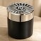 AUTO FAMILY Luxury Car Air Freshener Diffuser   Long-Lasting Auto Fragrance Spray for a Fresh, Elegant Drive (AF10- Black Hue, Ocean)