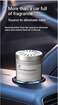 AUTO FAMILY Luxury Car Air Freshener Diffuser   Long-Lasting Auto Fragrance Spray for a Fresh, Elegant Drive (AF13- Silver, Azure Ocean)