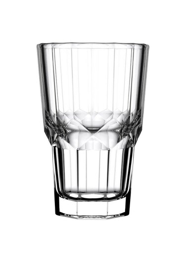 3 Pieces Serenity Long Drink Glass Set 265 Ml, 120 Mm Height, 70 Mm Diameter Clear
