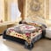 STARLIFE 2 Ply Raschel Premium Quality Blanket 220CM &times; 240CM 11 LBS, 100% SPUN YARN Virgin Polyester Materials, SL-BL5512