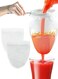 Nut Milk Bag Strainer with Stand, Strainers Fine Mesh Bags, Reusable Cheese Cloth Bag for Straining for Filter Juices, NutMilk, Cheese, Honey, Butter.