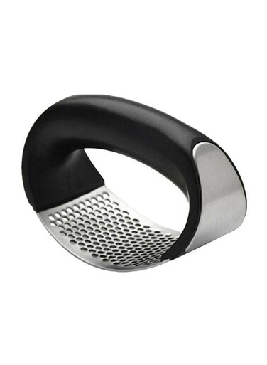 Manual Garlic Presser Black/Silver