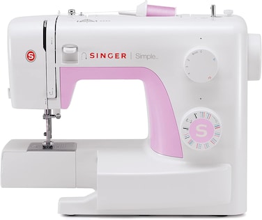 Singer Sewing Machine, White, 3223, Min 1 Year Manufacturer Warranty